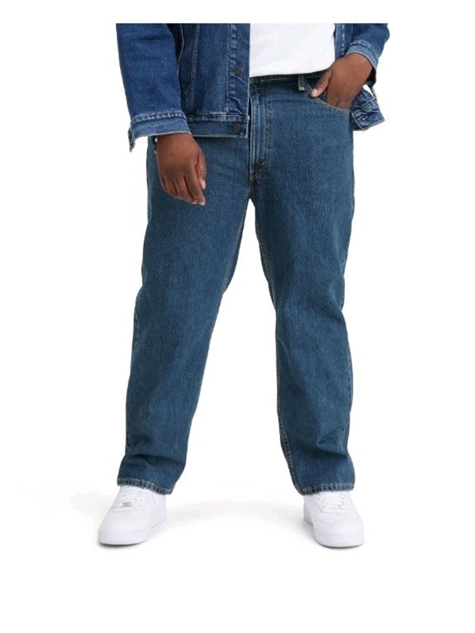 Levis Mens 550 Relaxed Loose Through The Thigh 36x34 Dark Blue